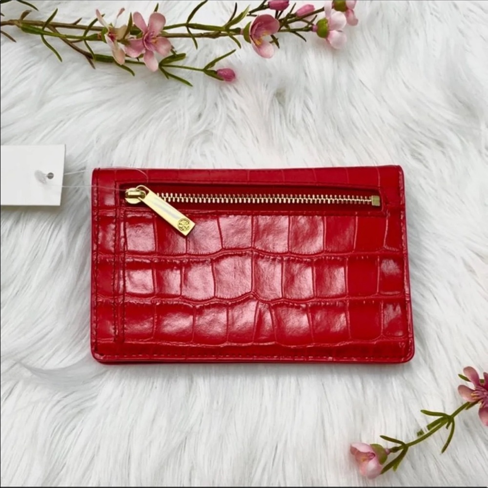 ππSOLD - TORY BURCH Parker Embossed Walletππ - Picture 4 of 13